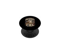 Guetteur du Ciel Chasseur De Palombes PopSockets PopGrip Adhésif