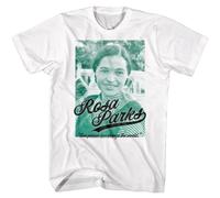 GUEWBF Rosa Parks One Person Can Change The World Men's T Shirt Legend of HistoryWhiteM