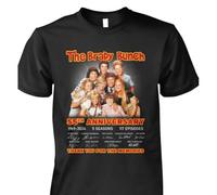GUEWBF The Brady Bunch 55Th Anniversary T Shirt 1969 - 2024 Thank You for The MemoriesBlackS