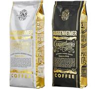 GUGGENHEIMER COFFEE Café En Grains 1 kg, Deux Arabica, Faible Acidité | Supreme et Gourmet, deux profils Arabica à déguster