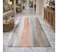 GUGJHFVH Home Tapis Salon Chambre Adulte Poils Ras Tapis Lavable Antidérapant et Résistant Rouge Clair Abstrait, 200x300cm