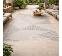 GUGJHFVH Tapis Salon Chambre Lavable Lavable en Machine Tapis Poils Ras Antidérapant et Résistant Modern Geometric Black, 140x200cm