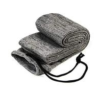 GUGUGULUZA Housse de rangement en silicone avec nœud de tir à l'arc pour long nœud Gris 172,7 cm