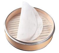 Guguji Lot de 4 Premium en silicone anti-adhésif Panier vapeur en bambou Sacs, Service de plus de 5000 fois moins de place des applications