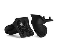GUGULUZA 1 paire de roues de rechange pour coques souples, valises rigides bagages et valises de voyage, noir (roues GU198)