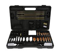 GUGULUZA Kit de Nettoyage Universal pour Pistolet Carabine Fusil de Chasse avec Plastique Mallette de Transport,Noir