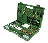 GUGULUZA Kit de Nettoyage Universal pour Pistolet Carabine Fusil de Chasse avec Plastique Mallette de Transport,Vert