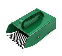 GUGULUZA Peigne à Myrtilles, Fruits Ramasse Baies en Plastique avec Peigne Métallique, 24 x 14 cm (Vert)