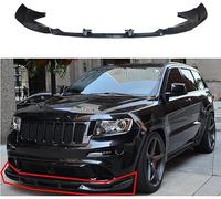 GuGuoZZ Lèvre de Pare Chocs Avant Kit Séparateur pour Jeep Grand Cherokee SRT8 2012-2016 Corps de lèvre de Pare-Chocs Avant séparateur de lèvre