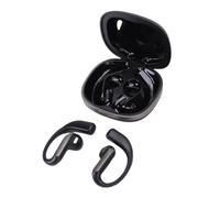 Gugxiom 2 Pcs Casques d'oreille Ouverts, Léger sur Les écouteurs d'oreille 5.4 Écouteurs sans Fil avec Annulation de Bruit pour la Vie Professionnelle D'étude (Black)