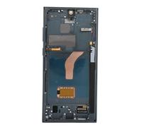 Gugxiom AMOLED Original pour S22 Ultra, OLED LCD écran Tactile Numériseur Assemblée S22ultra SM S908B Remplacement D'écran LCD avec Cadre, 6,7 Pouces (Green)