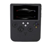 Gugxiom Appareil de Jeu Portable avec Double Joystick et écran de 6 Pouces, avec Batterie Longue Durée, pour Les Fans de Jeux Rétro et Les Familles (Black)