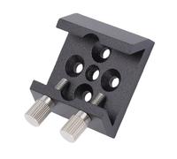 Gugxiom Base de Montage en Queue d'aronde pour Lunette de Recherche en Alliage D'aluminium, Support de Télescope avec Filetage M4 et 1 4 pour Une Installation Sécurisée du Chercheur