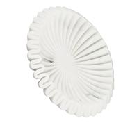 Gugxiom Bol Décoratif à Volants, Plateau à Pétoncles en Pierre de Marbre, Bol Décoratif en Marbre à Volants de 10 Pouces 63,3 Oz, pour Fruits, pour Cadeaux de Décoration Intérieure