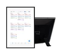 Gugxiom Calendrier Numérique, 10,1 Pouces Smart WiFi Calendrier électronique et Graphique de Corvée, écran Tactile IPS Affichage HD pour les Horaires Familiaux, Partagez des Moments