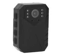 Gugxiom Caméra Corporelle de Police 4K Enregistrement Vidéo Audio intégré Vision Nocturne Infrarouge LCD 2,0 Pouces, Batterie 1400 MAh Antichoc, Caméscope pour Enregistrement des Forces
