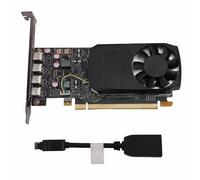 Gugxiom Carte Graphique, 4 Go GDDR5 Memory GPU, 640 Core Gaming Graphics Carte avec des Performances Améliorées pour Les Applications Professionnelles de Modélisation et de Rendu 3D
