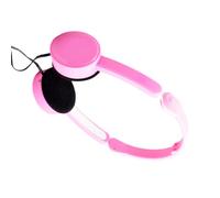 Gugxiom Casque Supra-auriculaire Filaire Portable Pliable pour MP4, MP3, Smartphones, Ordinateur Portable, Son Clair, écouteurs de Musique pour Les Sports et Les Activités de Plein Air (Pink)