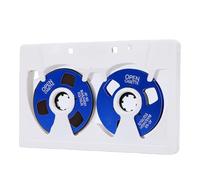 Gugxiom Cassette Vierge, Durée D'enregistrement de 50 Minutes, Bobine Métallique Double Face à Bobine pour Enregistreur de Son, avec Composants de Mobile pour Configuration de