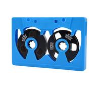 Gugxiom Cassette Vierge, Durée D'enregistrement de 50 Minutes, Coque ABS, Bobines Plaquées Métal, avec Composants de Bobine Mobile, pour L'enregistrement de Musique Punk Rock Indie Hip