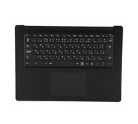 Gugxiom Clavier de Remplacement pour 3/4 15 Pouces, Ensemble de pavé Tactile de Clavier Repose-Paume D'ordinateur Portable en Alliage D'aluminium à Réponse Rapide