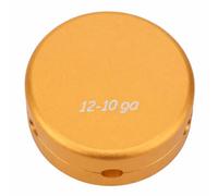 Gugxiom Connecteur Bout à Bout AWG en Alliage D'aluminium Réutilisable, Cintre à Double cavité 12-10AWG, Moule de Connecteur D'anneau, Terminal Résistant aux Intempéries pour les
