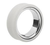 Gugxiom Couverture de l'anneau en Silicone Universal Smart Ring Cover pour Tous Les Anneaux Intelligents, Protecteur de Bague en Silicone élastique avec Conception Adaptée à la Peau pour (M)
