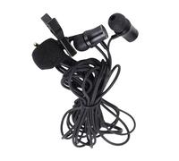 Gugxiom Écouteurs Filaires avec Microphone, Technologie de Réduction Dynamique du Bruit Stéréo sur Micro Revers, avec Un Son Clair pour L'enregistrement Vidéo de Chant en Streaming en