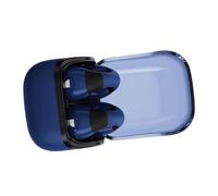 Gugxiom Écouteurs sans Fil à Oreille Ouverte Véritable, Clips d'oreille Légers, Suppression du Bruit BT, Appels Clairs, écouteurs de Sport Beiges avec Micro (Blue)