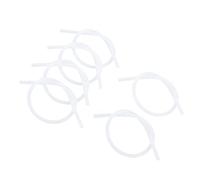 Gugxiom Ensemble de 6 Tuyaux de Tubes à Lait Adaptés à la Machine à café Jura, Kit de Remplacement en Silicone de qualité Alimentaire avec Connecteurs pour L'entretien du Brassage à