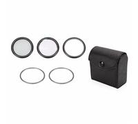 Gugxiom Ensemble de Filtres 5 Pièces Comprenant Un Kit de Filtres et Un Ensemble de à Dégagement Rapide Magnétique 1/4 1/8 de Diffusion Noirs et Blancs Doux pour