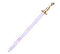 Gugxiom Épée de Cosplay Rétractable Imprimée en 3D, Lame Violette Extensible pour Adultes, Performance sur Scène K Pop, Accessoire de Convention D'anime, épée D'accessoires de Costume