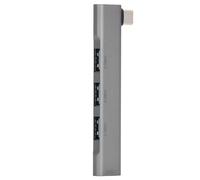 Gugxiom Hub USB C, 10 Gbit/s 4 Ports USB C vers USB, Adaptateur Multiport USB C Portable avec USB 3.0 X 1 USB 2.0 X 3 pour Plusieurs Appareils