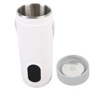 Gugxiom Kettle électrique, Kettle de Voyage à ébullition à 10 Minutes Rapide, Chaudière à Eau Chaude sans Fil en Acier Inoxydable de 350 Ml avec Batterie de 27 000 MAh pour une