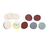 Gugxiom Kit de Polissage de Verre Anti-rayures pour Pare-brise de Voiture, avec Poudre D'oxyde de Cérium 230 G
