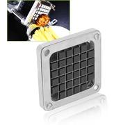 Gugxiom Lame de Rechange pour Coupe-Frites, Lame de Coupe-Frites Commerciale, Lame de Coupe-Frites en Acier Inoxydable, pour Pomme de Terre, Concombre, Aubergine, Carotte (6mm)