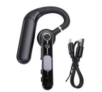 Gugxiom Oreillette Bluetooth V6.0 Oreillette Bluetooth à Une Oreille, avec Suppression du Bruit et Compatible avec Microphone, Temps de Conversation de 48 Heures Casque Téléphonique