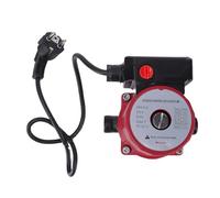 Gugxiom Pompe de Recirculation D'eau Chaude Hydraulique Efficace 3 Vitesses pour Système de Chauffage pour Résidents de Villa en Fonte D'aluminium 1 Pouce NPT 1 X Pompe (Prise UE 220V)