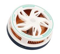 Gugxiom Refroidisseur de Téléphone 15 W à Adsorption Magnétique, Idéal pour le Gaming, avec Ventilateur intégré pour le Streaming en Direct et Design Portable et silencieux. (WHITE)