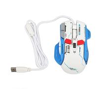 Gugxiom Souris Mécanique Filaire, Souris de Programmation Macro avec Câble de 1,65 M, Lumière RVB, 10 Boutons Programmables, 6 DPI Réglables pour la Programmation de Jeux