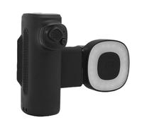 Gugxiom Stabilisateur de Téléphone Portable avec Lumière de Remplissage et Bluetooth, Stabilisateur de Smartphone à Axe Unique, Rotation à 90 Degrés, de Téléphone Portable
