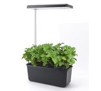 Gugxiom Système de Culture Hydroponique Jardin Intérieur, 6 Pods Kit de Culture Hydroponique avec Lumière LED, 40cm D'espace de Croissance, pour Herbes et Plantes (Black)