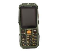 Gugxiom Téléphone Portable Senior, écran HD 2,6 Pouces, Son Stéréo, Numérotation Abrégée, 3 Défenses, Longue Durée de Vie de la Batterie, Téléphone Portable débloqué avec de Grands (Green)