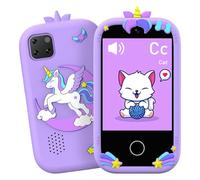 Gugxiom TéléPhone pour Enfants à écran Tactile de 2,8 Pouces, 32 Go de Mémoire Smart Phone avec Jeux Camera Mp3 / MP4 Player pour L'apprentissage et Le Divertissement (Purple)