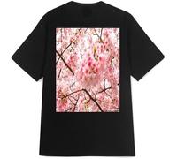 Guh Men's T-T-Shirts à Manches Courtes Japan Sakura Tee Cotton T-T-Shirts à Manches Courtes (Large)