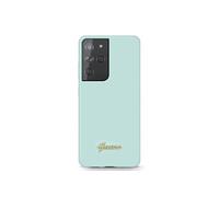 GUHCS21LLSLMGLB Coque de Protection en Silicone pour S21 Ultra G998 Bleu
