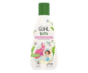 Guhl Kids Shampoing, après-shampoing & gel douche 3 en 1 - Contenance : 250 ml - Spécialement conçu pour les enfants - Ne tire pas - Design adapté aux enfants - Certifié Cosmos Natural