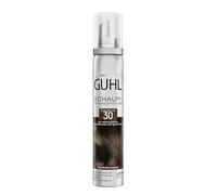 Guhl Mousse teintée - Couleur 30 - Marron foncé - Pour cheveux marron clair à brun foncé et gris - Tenue douce, volume et brillance des couleurs - Dure 1 à 3 lavages