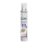 Guhl Mousse teintée - Couleur 98 - Blond argenté - Pour cheveux gris, blond clair, blond clair et blanc - Tenue douce, volume et brillance des couleurs - Dure 1 à 3 lavages