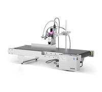 GUHPZA Imprimante À Jet d'encre Automatique De Bureau avec Écran Tactile De 4,3 Pouces, Jet d'encre Rapide De 40 M/Min, Induction Synchrone Photoélectrique, Prise en Charge De L,